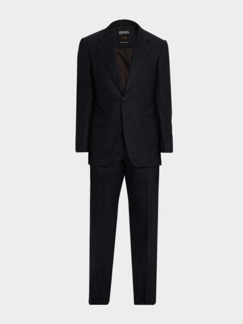 ZEGNA Men's Centoventimila Wool Tonal Stripe Suit