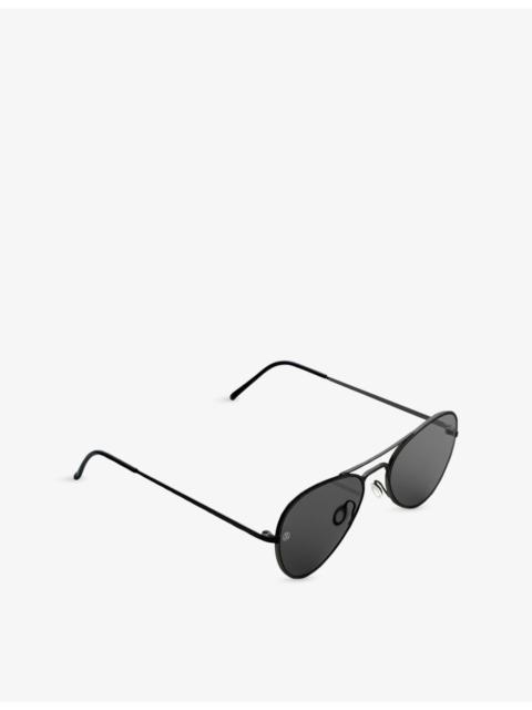 RETROSUPERFUTURE 8000 Martini 8M3 Aviator-Frame Metal Sunglasses