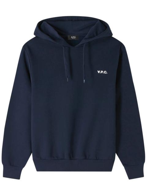 A.P.C. logo hoodie