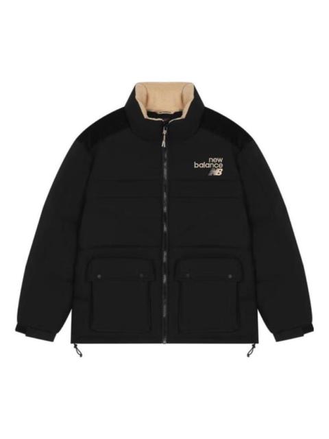 New Balance Winter Down Jacket 'Black Beige' AMJ24353-BK