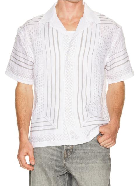 Reigning Champ Linen Arena Standard Camp Shirt