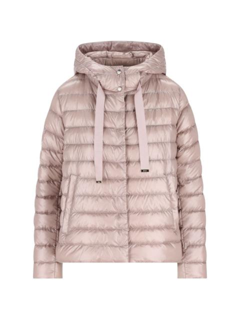 Herno hooded quilted jacket