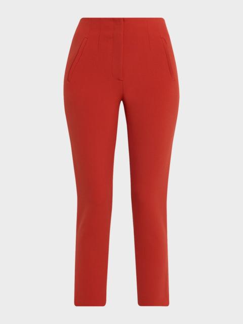 VERONICA BEARD Stila Slim Cropped Pants