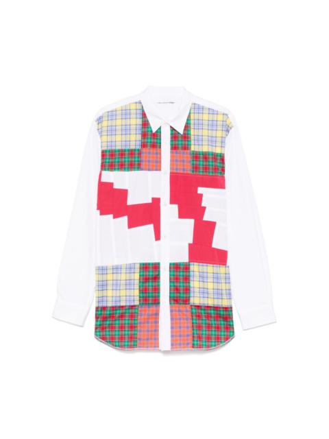 Comme des Garçons SHIRT patchwork shirt