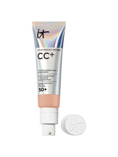 IT Cosmetics CC+ Cream Full Coverage Color Correcting Foundation with SPF 50+
