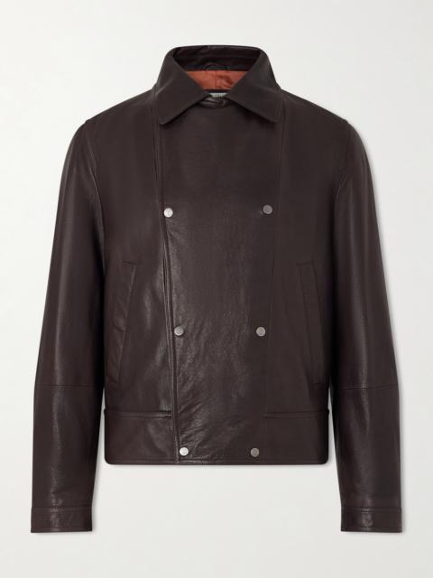 Brunello Cucinelli Leather Jacket