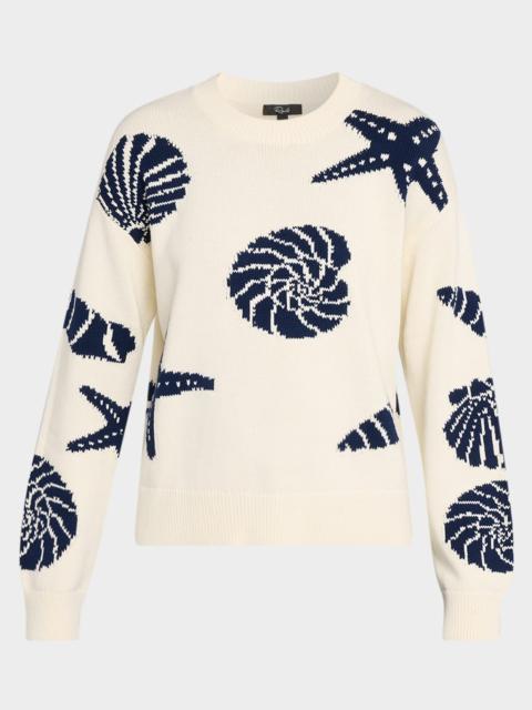 Rails Zoey Seashell Crewneck Sweater