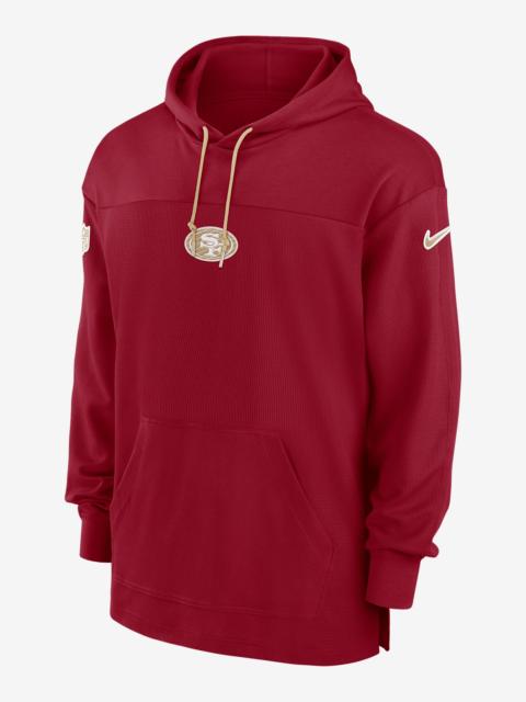 Nike San Francisco 49ers Sideline Jersey Men's Nike Dri-FIT NFL Pullover Hoodie