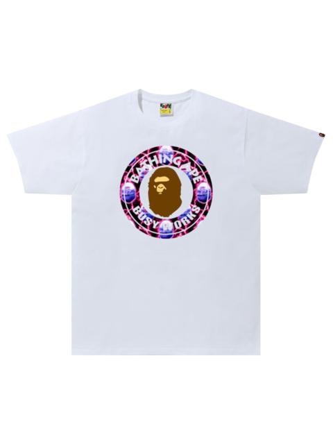 A BATHING APE® BAPE Lightning Busy Works Tee 'White/Black'