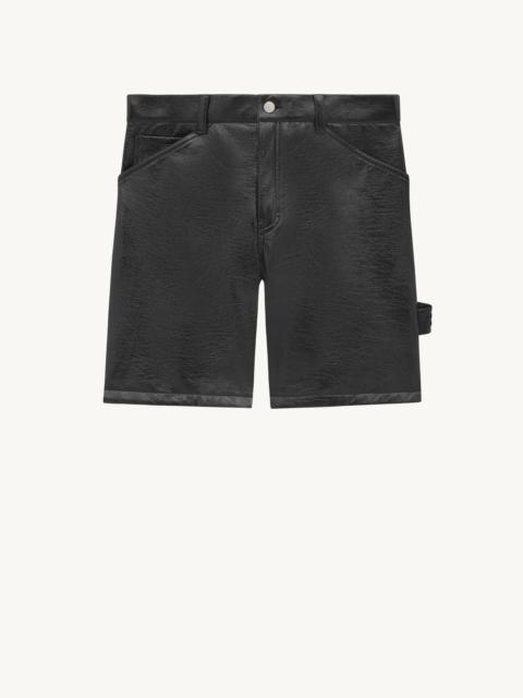 courrèges VINYL HAMMER SHORT