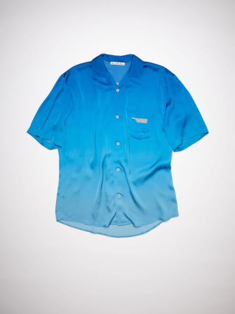 Acne Studios Statue print shirt - Blue