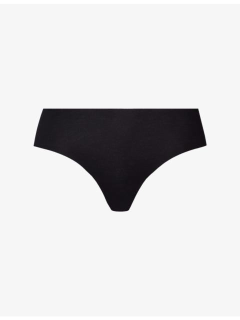 HANRO Invisible High-Rise Stretch-Cotton Briefs