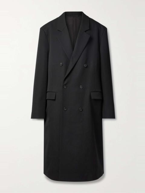 The Row Andy oversized double-breasted wool coat