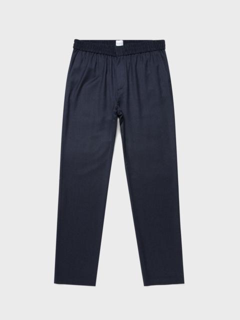Sunspel Wool Flannel Drawstring Trouser
