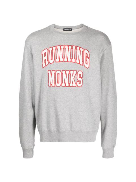 UNDERCOVER Running Monks logo-print sweatshirt