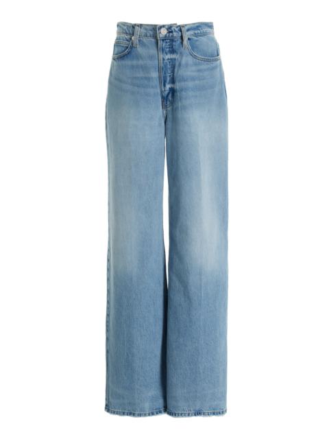 FRAME The 1978 Rigid High-Rise Wide-Leg Jeans medium wash
