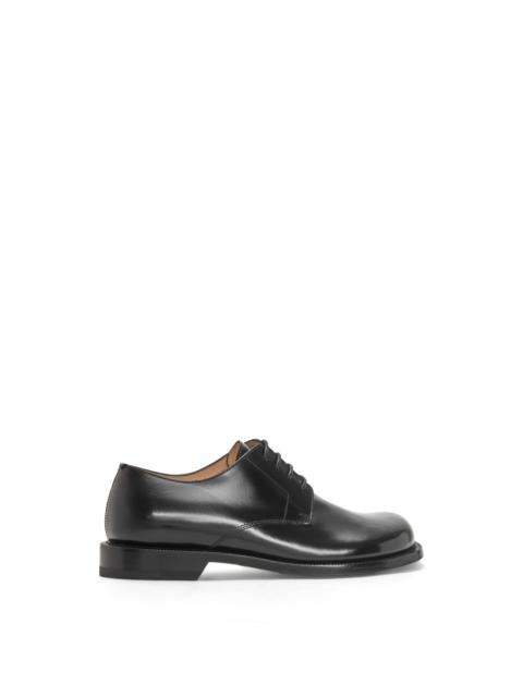 Loewe Campo derby shoe in brushed calfskin