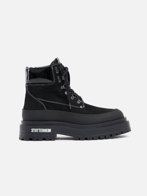 Stutterheim Road Walker Nubuck Black