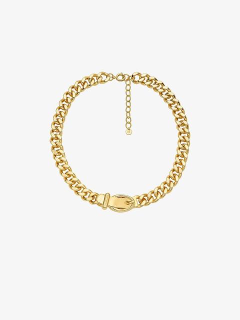 MICHAEL KORS Buckle Chain-Link Necklace
