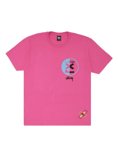 Stussy Power Tee 'Pink'