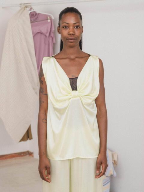 BASERANGE Sepia Top - Silk Satin