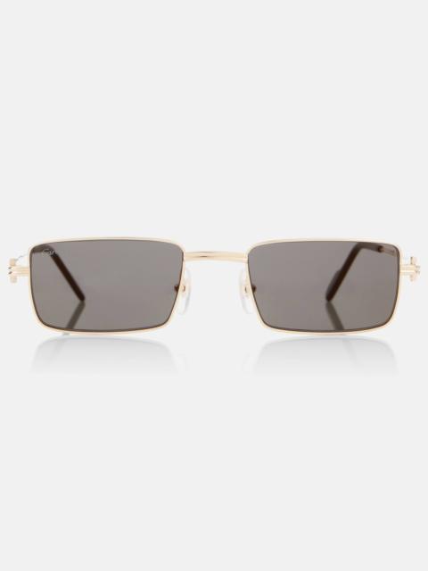 Première rectangular sunglasses