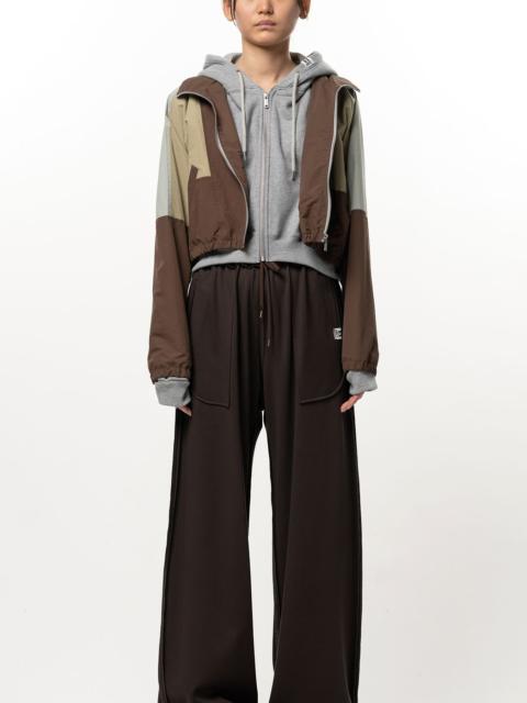 Maison MIHARAYASUHIRO Layered Nylon Zip up Jacket