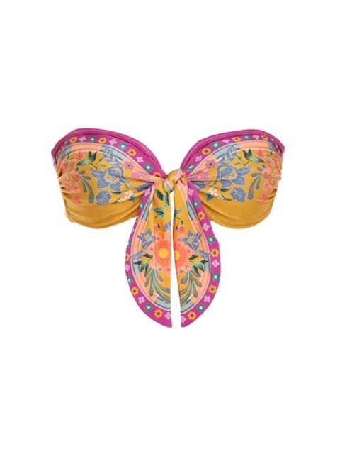 Zimmermann GINGER SCARF TIE BRA