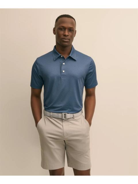 Brooks Brothers Performance Series Vintage Umbrella Motif Polo Shirt