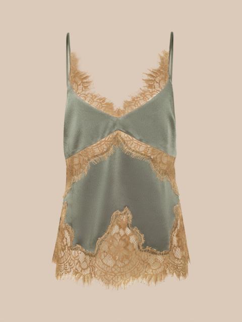 L'AGENCE Mitsu Silk Lace Camisole