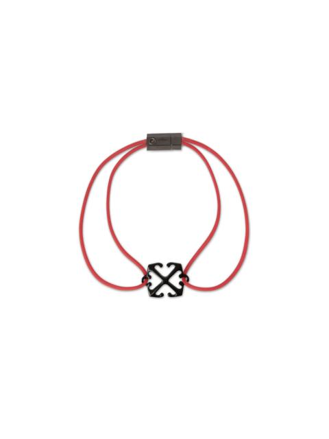 Off-White Enamel Rubber Bracelet