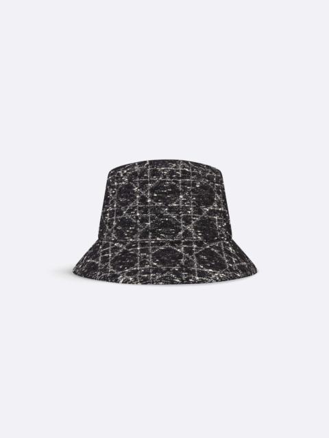 Dior Teddy-D Macrocannage Small Brim Bucket Hat