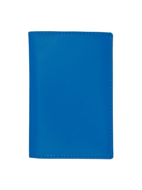 Comme Des Garçons Blue Super Fluo Card Holder