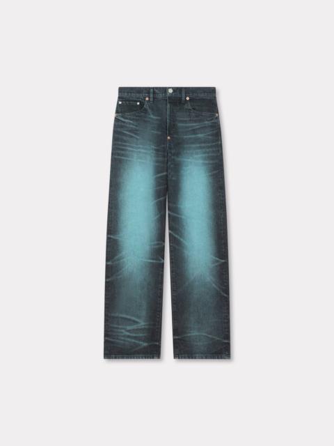 KENZO Low-waist boyfriend jeans in japanese denim