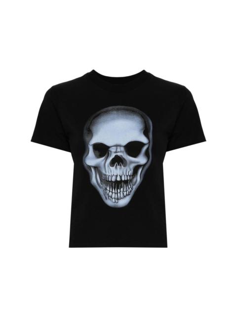 skull-print organic-cotton T-shirt