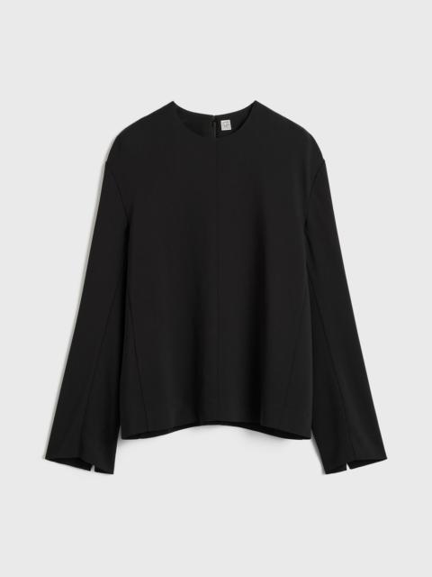 Totême Broad cady top black