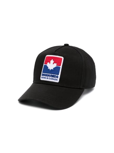 DSQUARED2 logo-embroidered cap