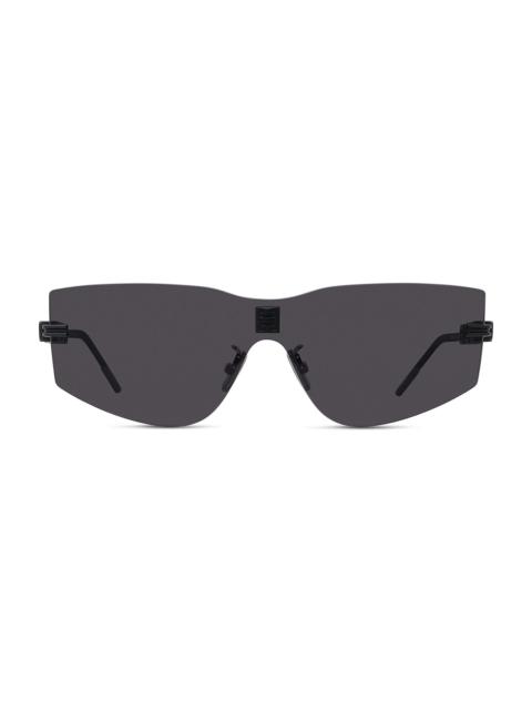 Givenchy Men's 4GEM Mask Sunglasses - Matte Black Smoke