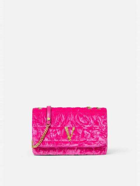 Virtus Velvet Shoulder Bag