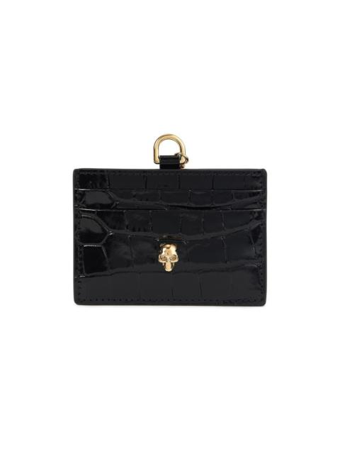 Alexander McQueen Card holder with chain