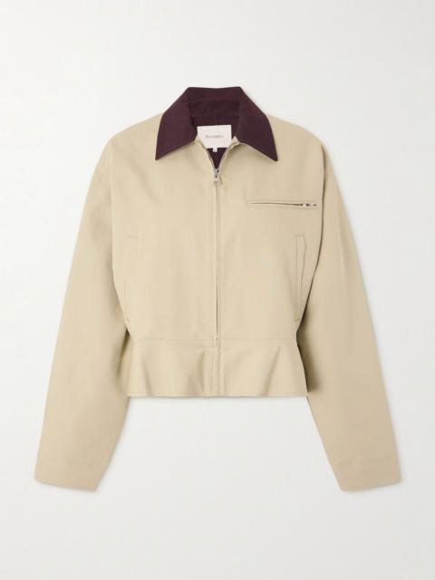 JW Anderson Cotton-canvas jacket Beige