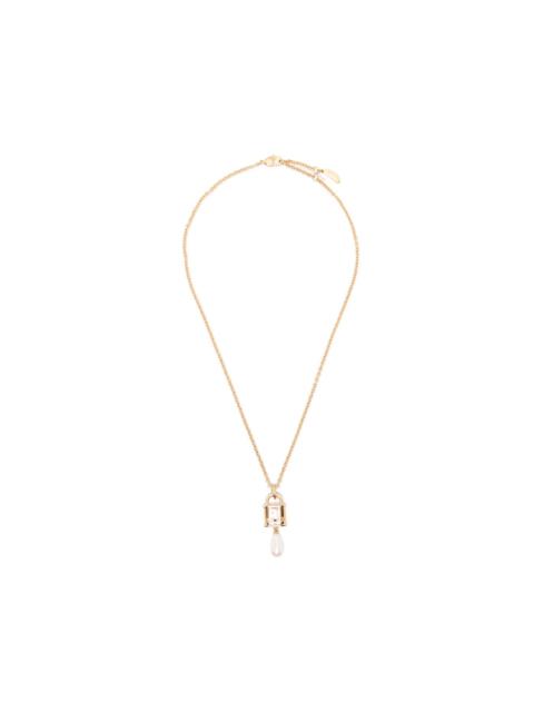 Vivienne Westwood Celestia Orb padlock necklace