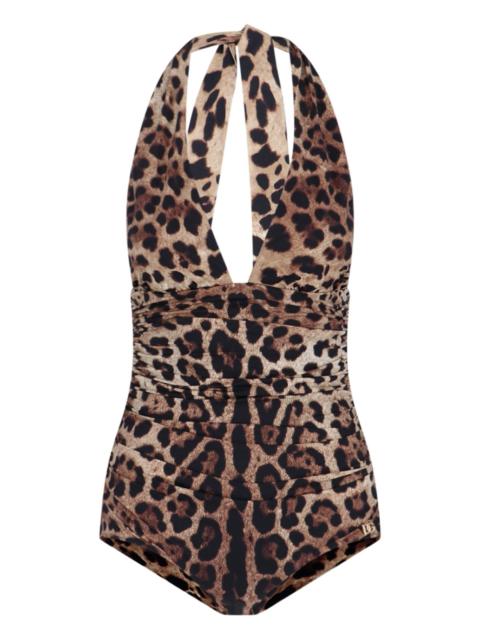 Dolce & Gabbana ONE-PIECE SWIMSUIT "LEOPARD"