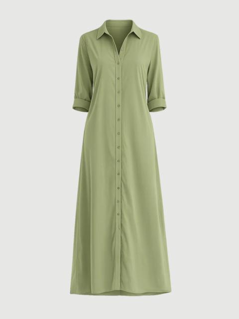 XÍRENA BODEN DRESS DARK SEAGRASS