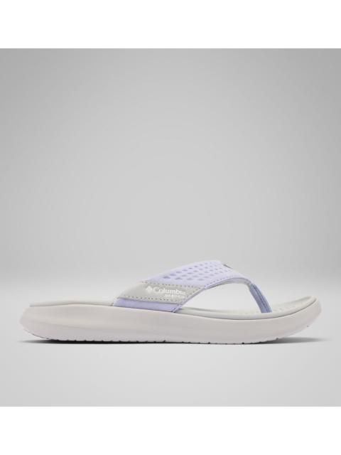 Columbia Women's PFG Boatside Leather Flip Flop