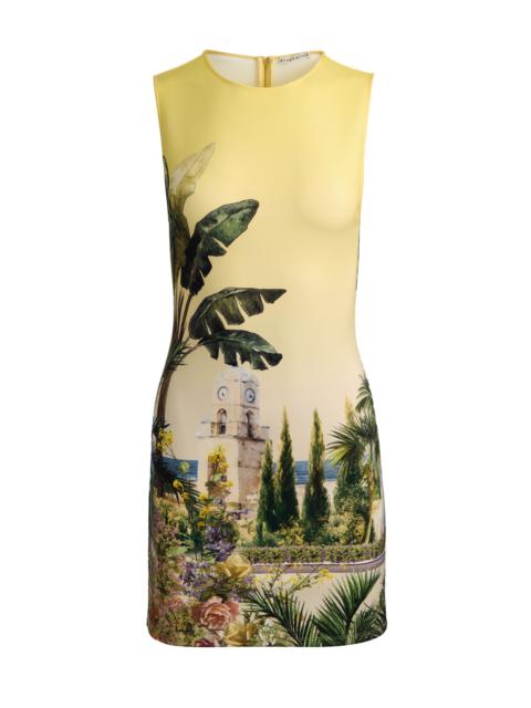 Alice + Olivia WYNELL STACEFACE FITTED MINI DRESS