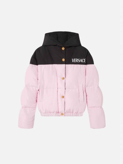 VERSACE Logo Puffer Jacket
