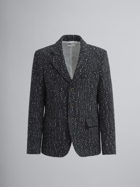Marni SPECKLED HERRINGBONE JACKET