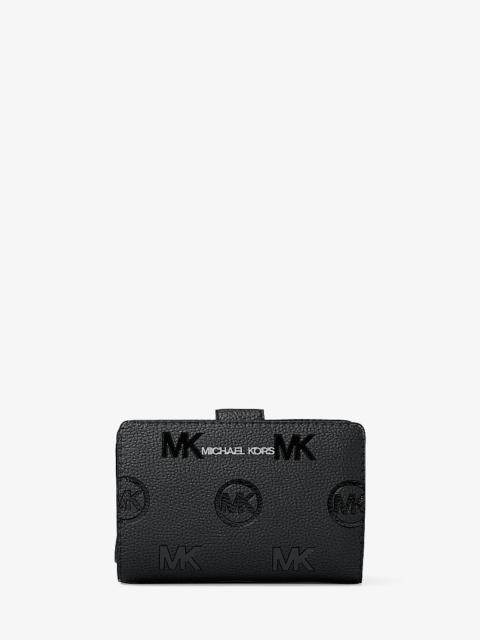 MICHAEL KORS Jet Set Travel Medium Logo Debossed Billfold Wallet