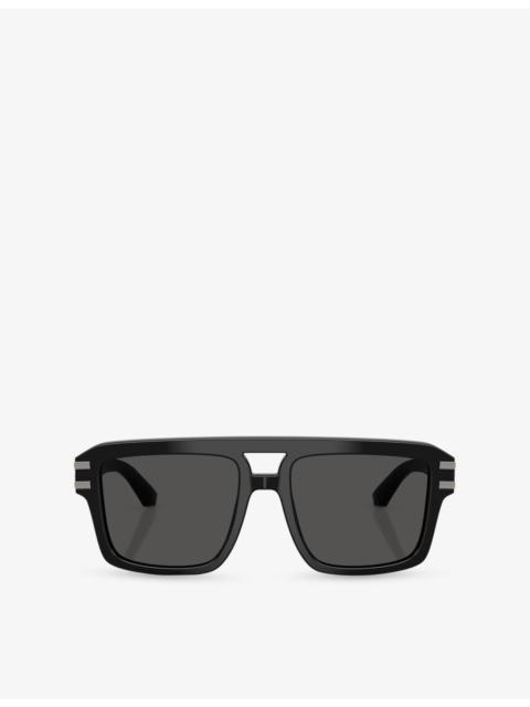 Dolce & Gabbana DG4562 Square-Frame Acetate Sunglasses
